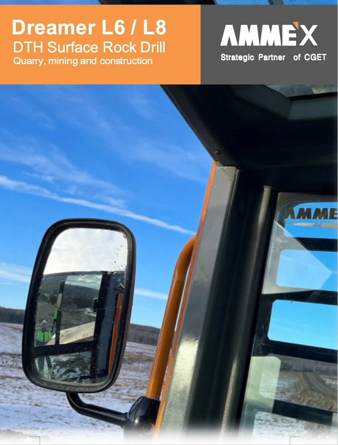 DTH Surface Rock Drill For Quarry Mining And Construction DTH Surface Rock Drill For Quarry Mining And Construction